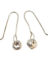 Load image into Gallery viewer, Sterling Silver Water Cast Earrings
