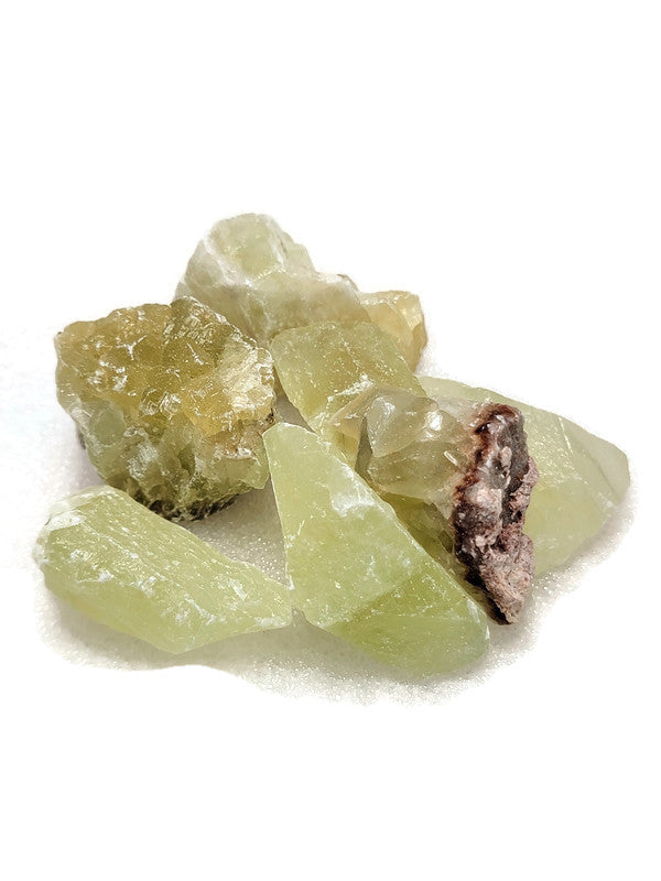 Green Calcite - Rough Stone