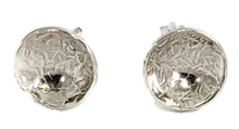 Load image into Gallery viewer, Sterling Silver Disc Stud Earrings
