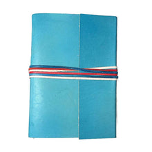 Load image into Gallery viewer, Leather Journal - Blue

