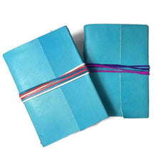 Load image into Gallery viewer, Leather Journal - Blue
