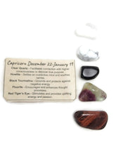 Load image into Gallery viewer, Crystal Zodiac Set - Capricorn
