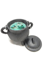 Load image into Gallery viewer, Cast Iron Cauldron - Smudge Candle Eucalyptus

