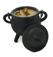 Load image into Gallery viewer, Cast Iron Cauldron - Smudge Candle Sandalwood

