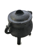 Load image into Gallery viewer, Cast Iron Cauldron - Smudge Candle Sandalwood
