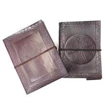 Load image into Gallery viewer, Leather Journal - Celtic Cross
