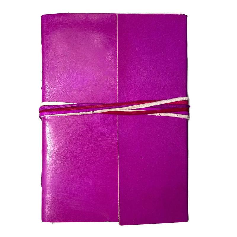 Leather Journal - Pink