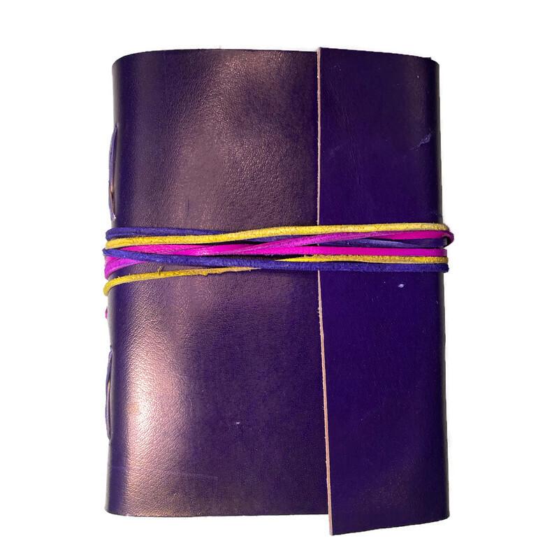 Leather Journal - Purple