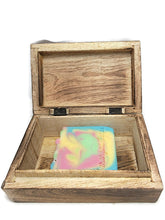 Load image into Gallery viewer, Carved Wooden Jewelry Box - 3D OM
